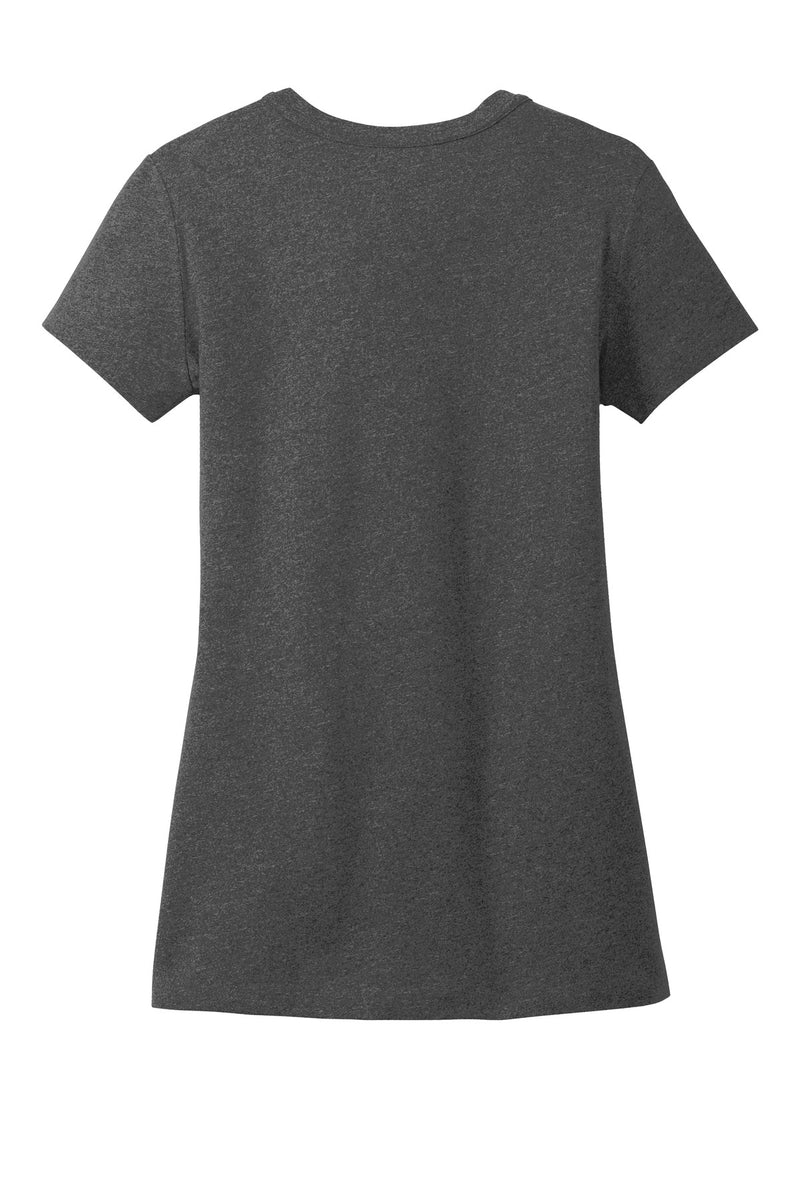 New Era  Ladies Heritage Blend Crew Tee - Black Heather
