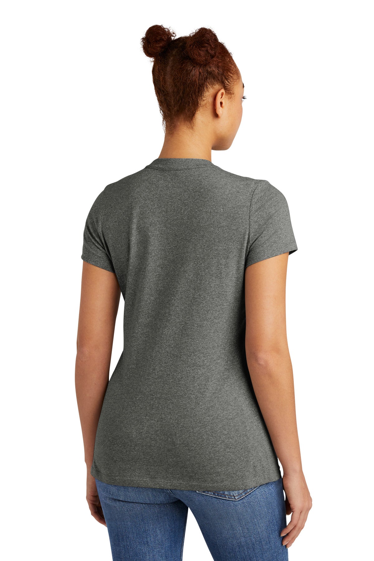 New Era  Ladies Heritage Blend Crew Tee - Black Twist
