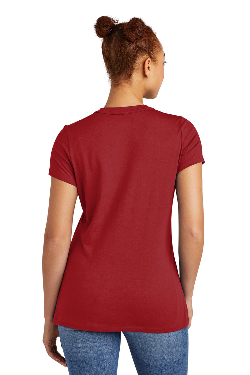 New Era  Ladies Heritage Blend Crew Tee - Crimson