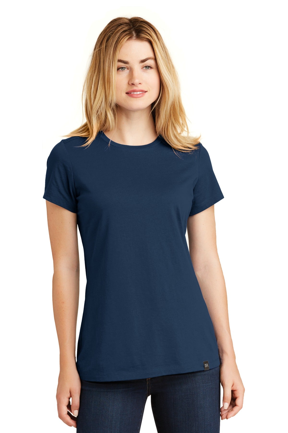 New Era  Ladies Heritage Blend Crew Tee - Dark Royal