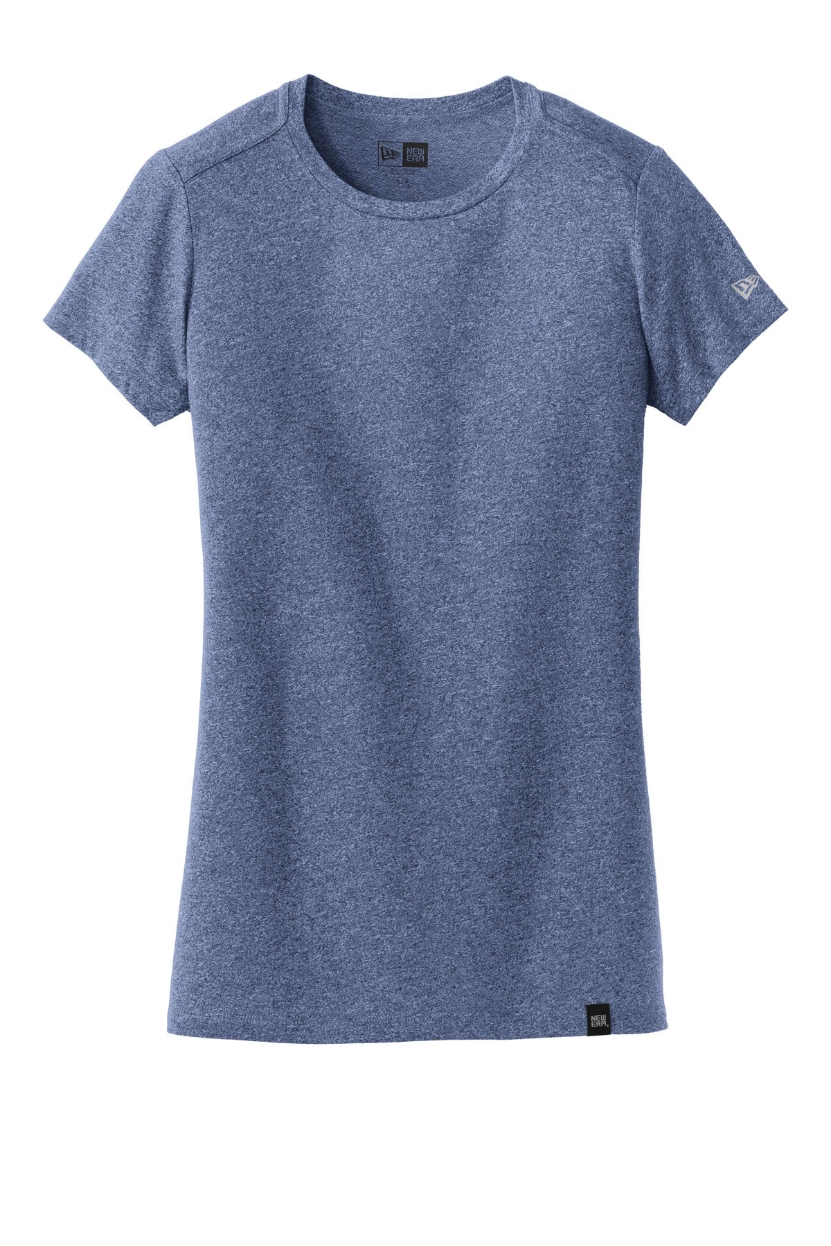 New Era  Ladies Heritage Blend Crew Tee - Dark Royal Twist