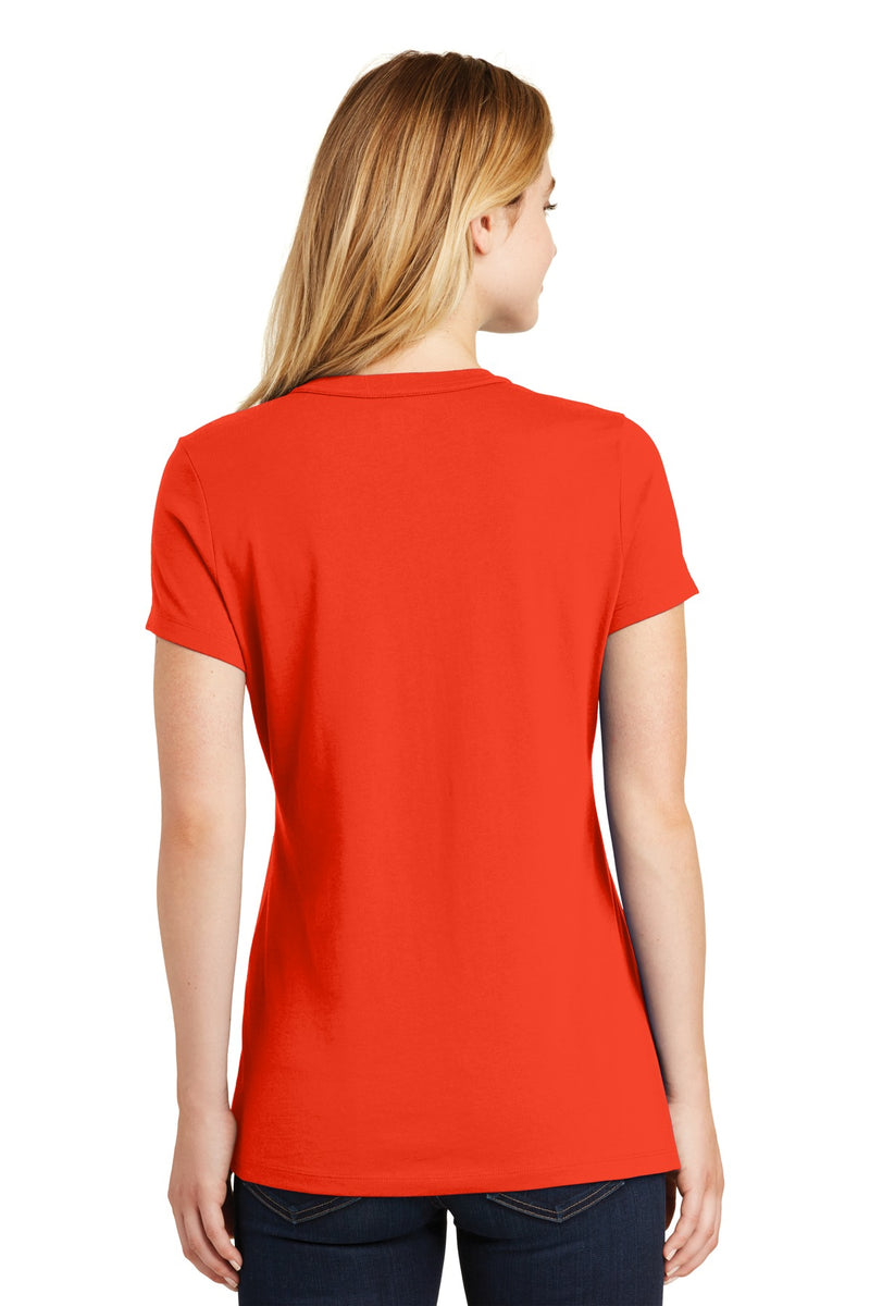 New Era  Ladies Heritage Blend Crew Tee - Deep Orange