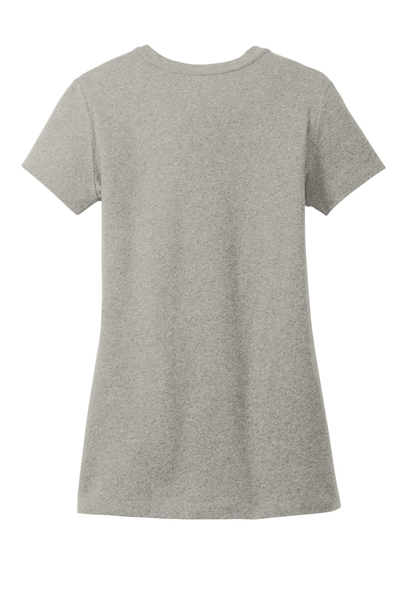 New Era  Ladies Heritage Blend Crew Tee - Rainstorm Grey Heather
