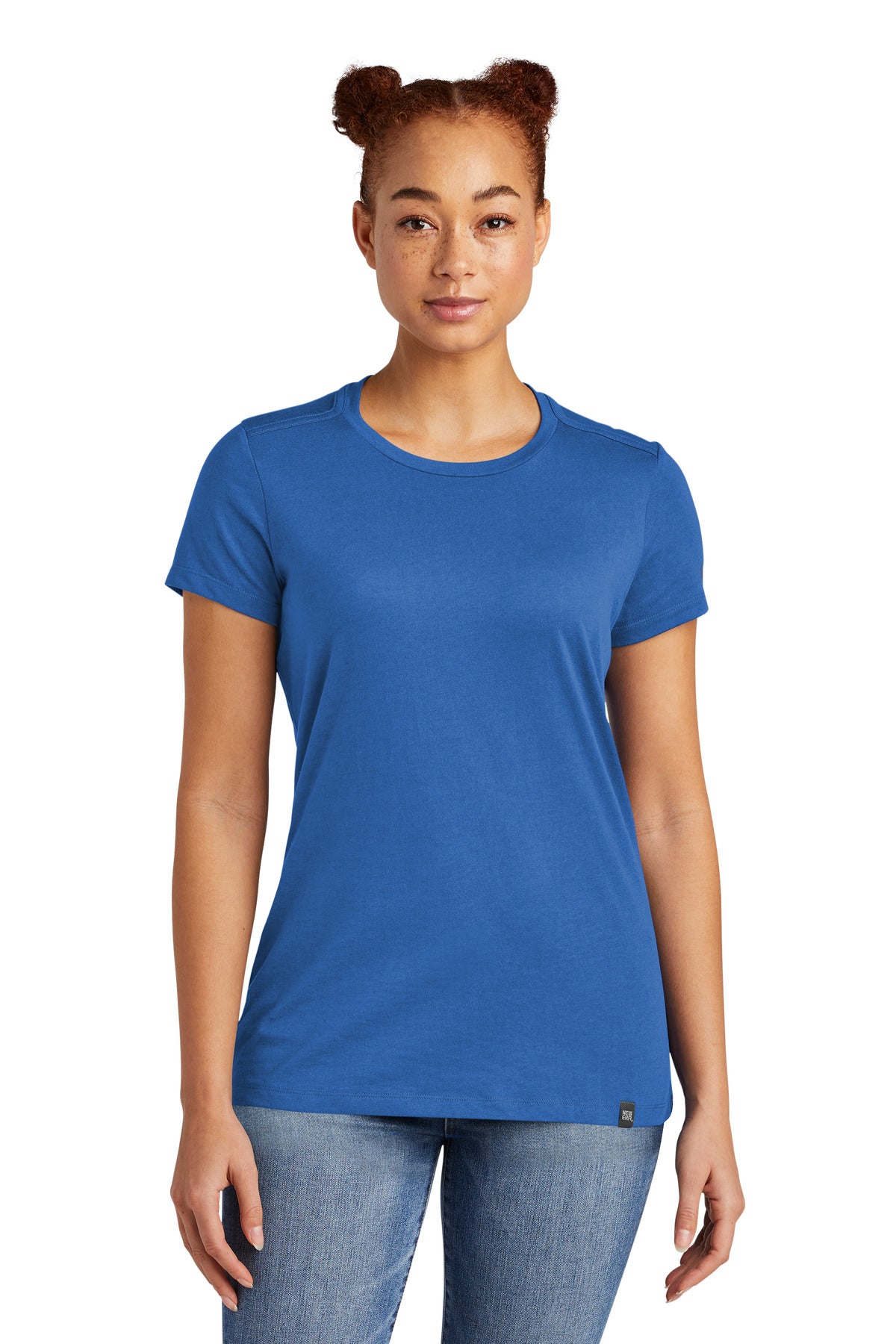 New Era  Ladies Heritage Blend Crew Tee - Royal