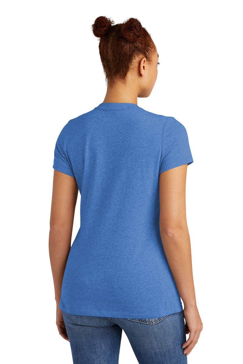 New Era  Ladies Heritage Blend Crew Tee - Royal Heather