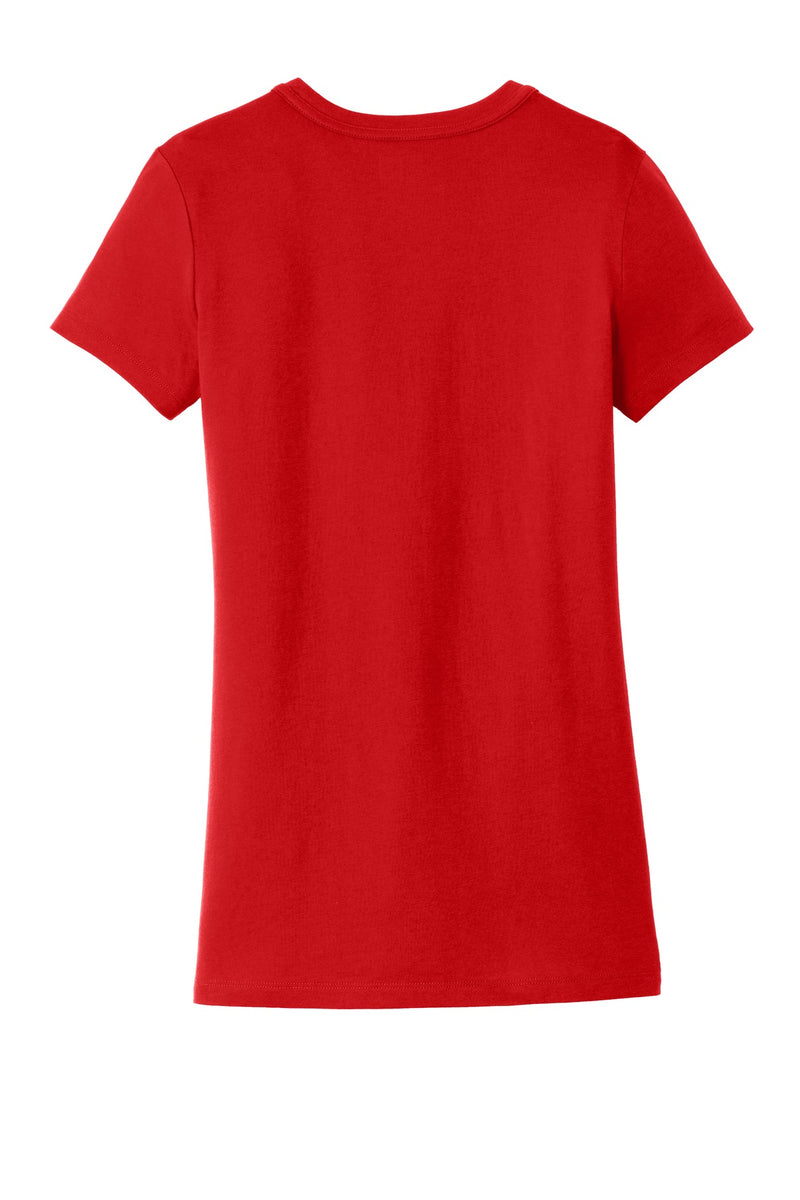 New Era  Ladies Heritage Blend Crew Tee - Scarlet