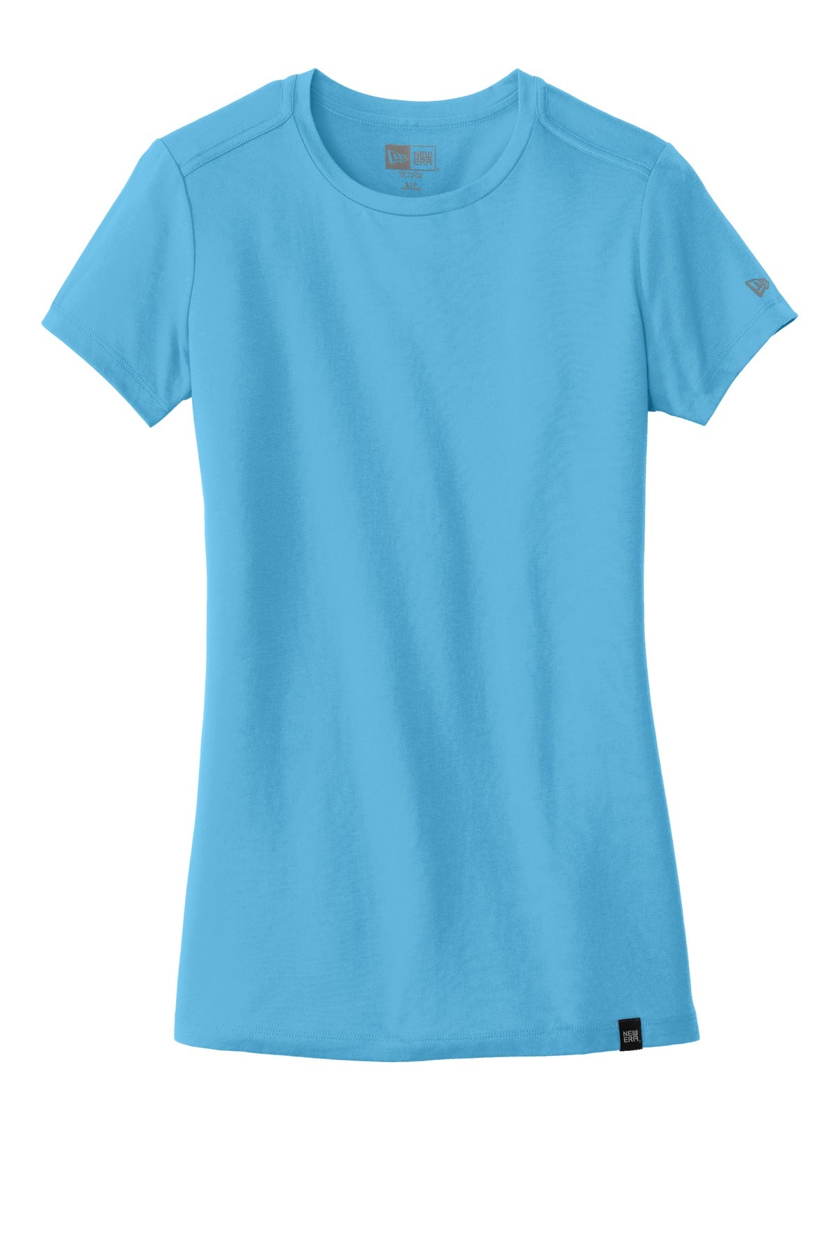 New Era  Ladies Heritage Blend Crew Tee - Sky Blue