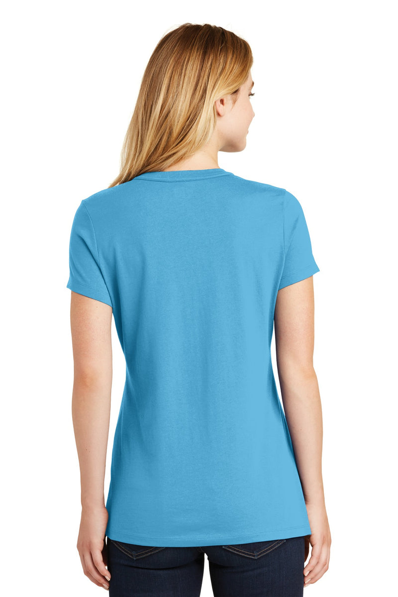New Era  Ladies Heritage Blend Crew Tee - Sky Blue