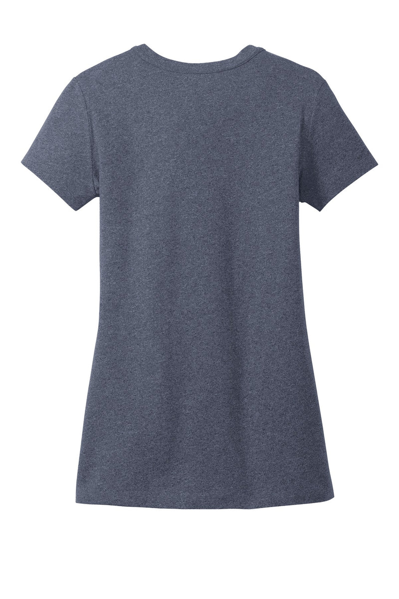 New Era  Ladies Heritage Blend Crew Tee - True Navy Heather