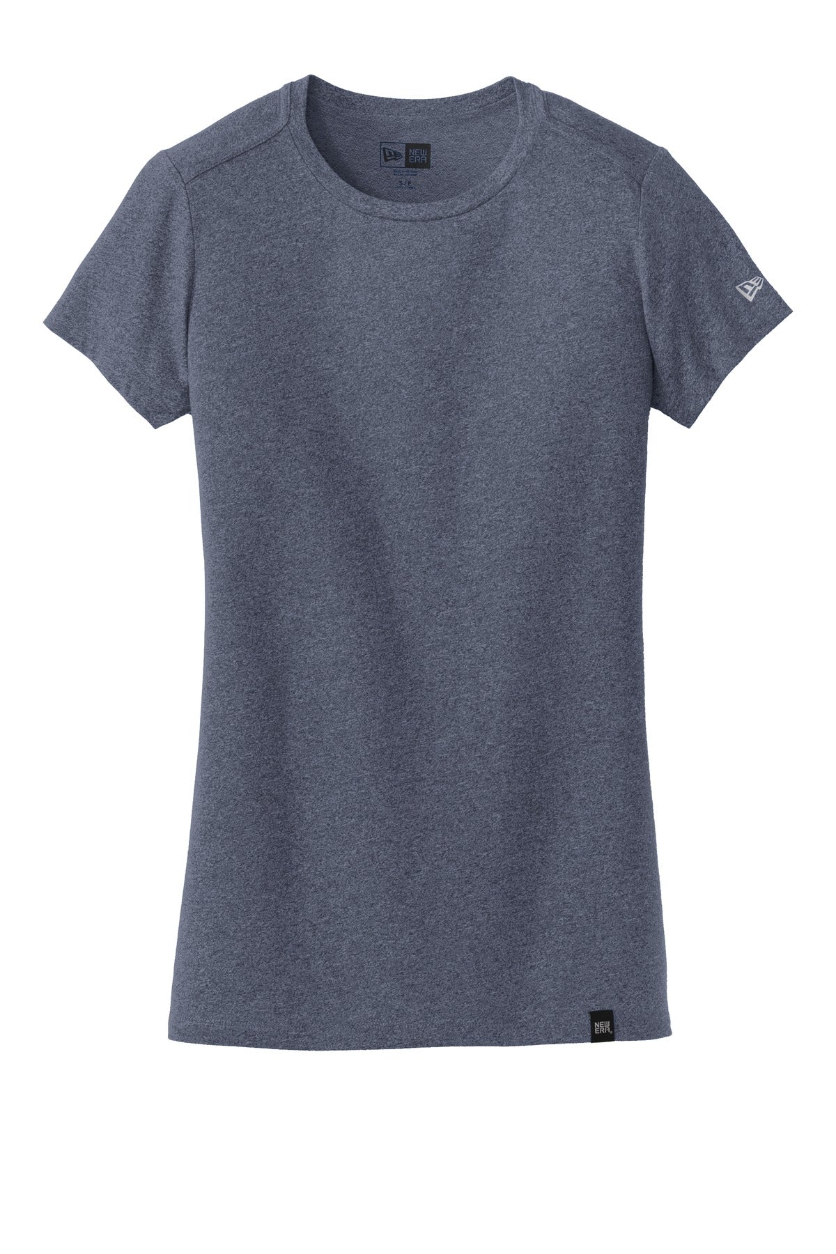 New Era  Ladies Heritage Blend Crew Tee - True Navy Heather