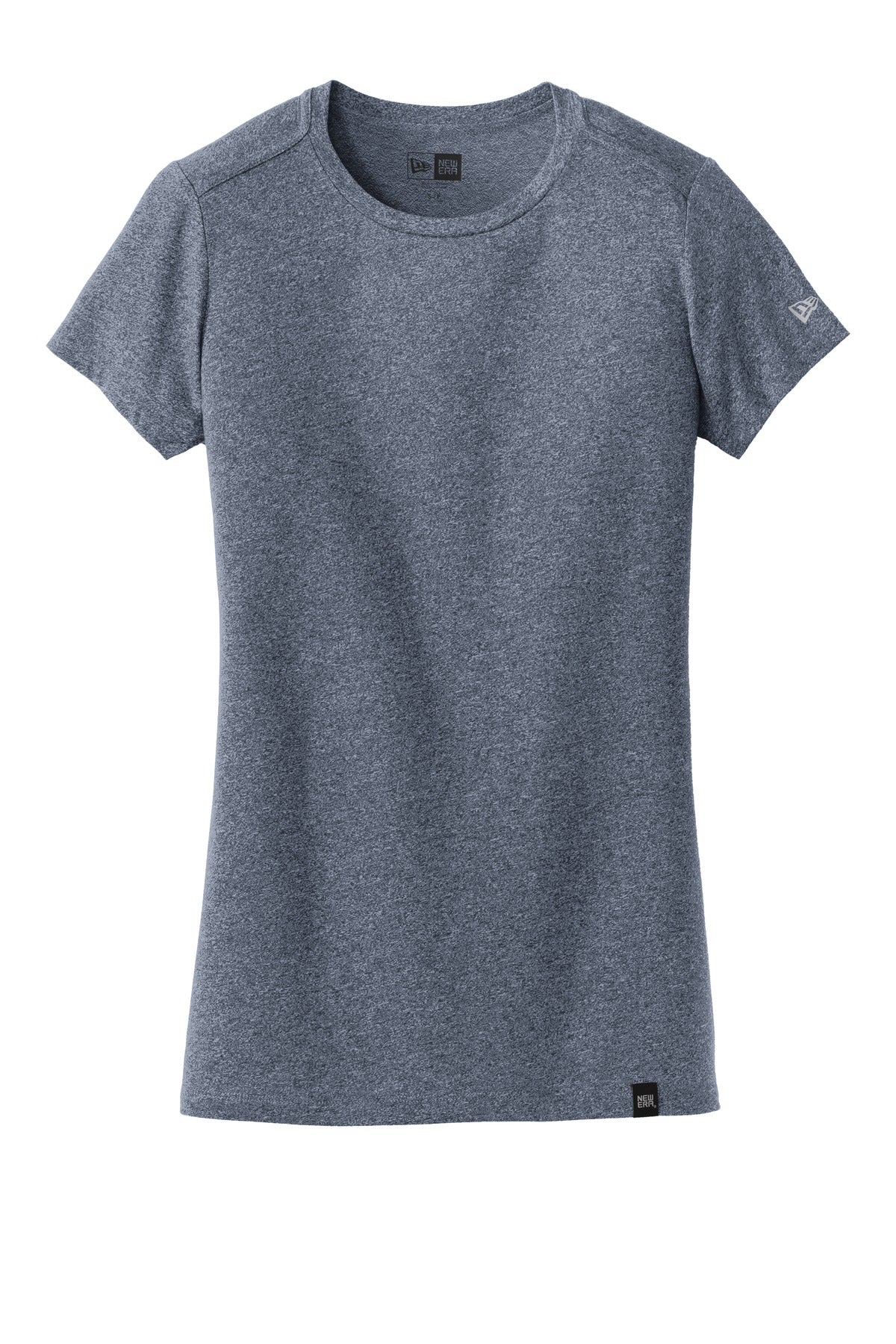 New Era  Ladies Heritage Blend Crew Tee - True Navy Twist
