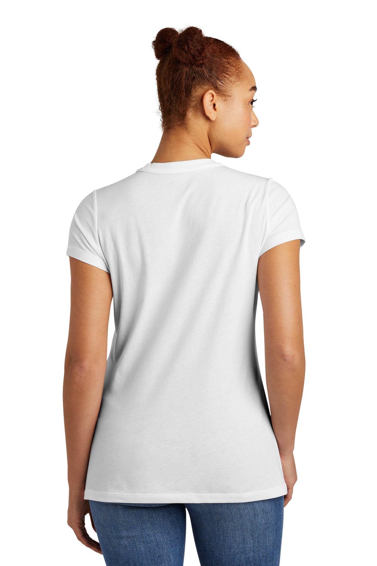 New Era  Ladies Heritage Blend Crew Tee - White