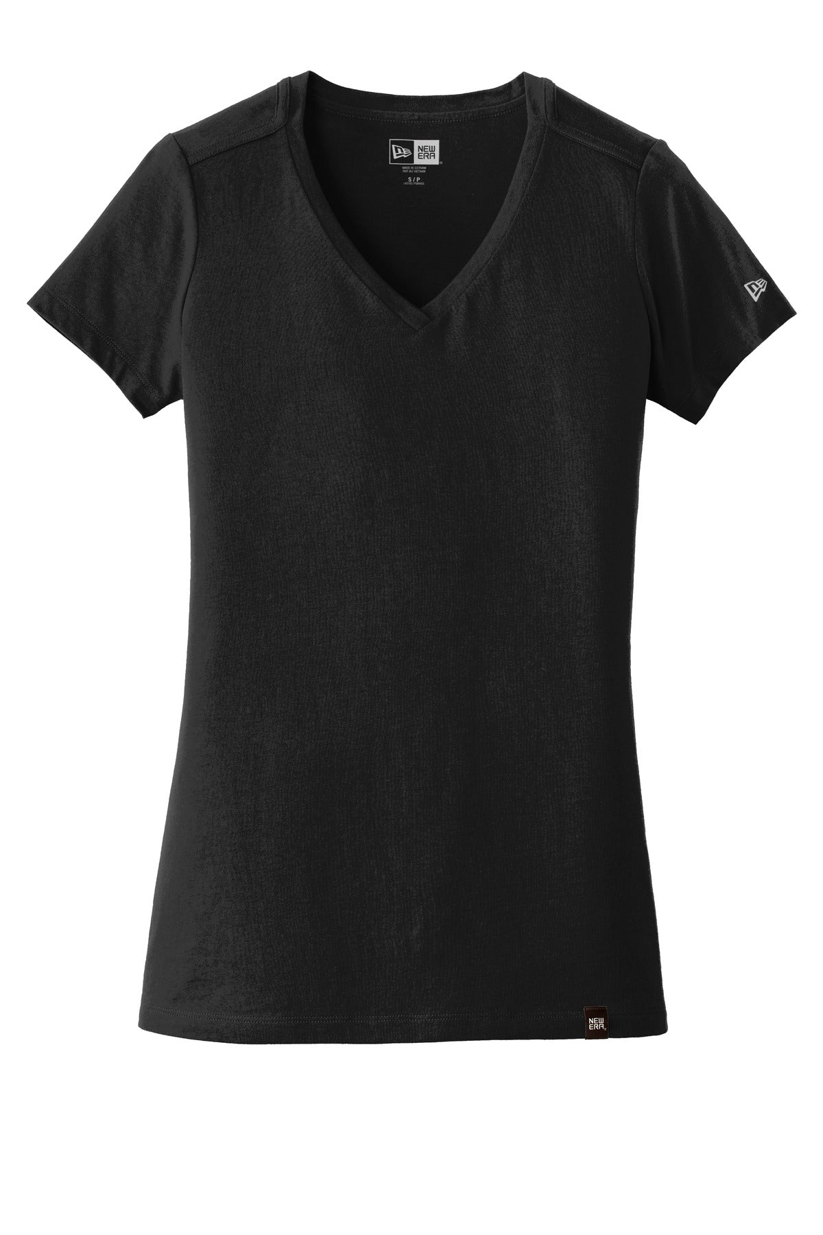 New Era  Women's Heritage Blend V-Neck Tee - Black