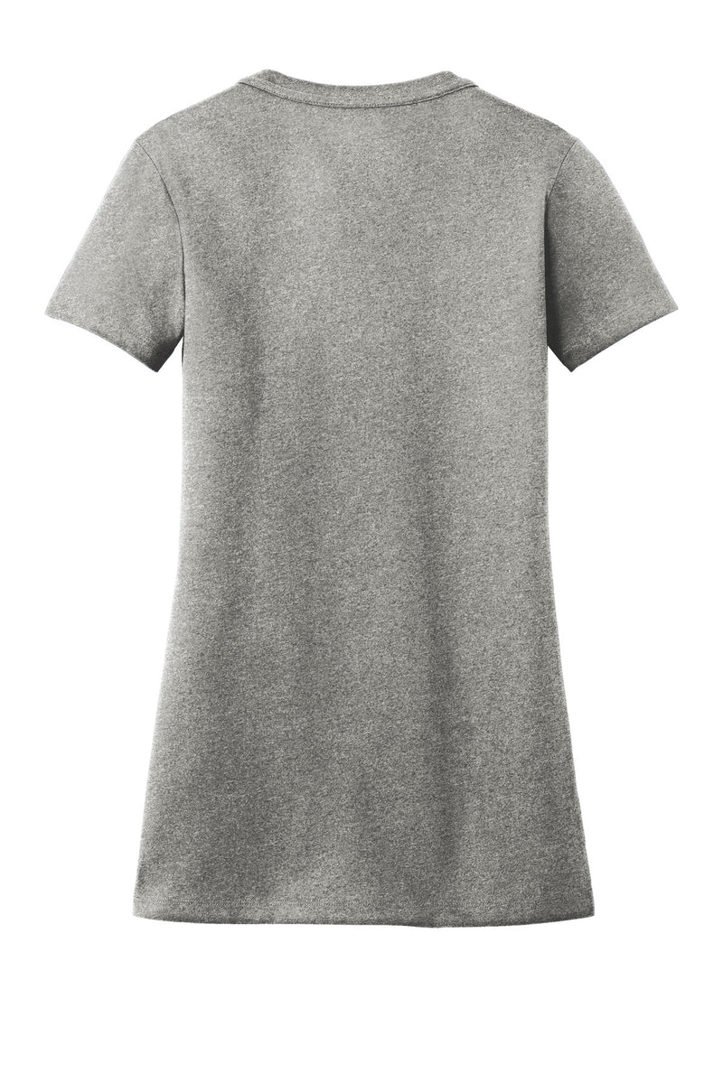 New Era  Women's Heritage Blend V-Neck Tee - Light Graphite Twist