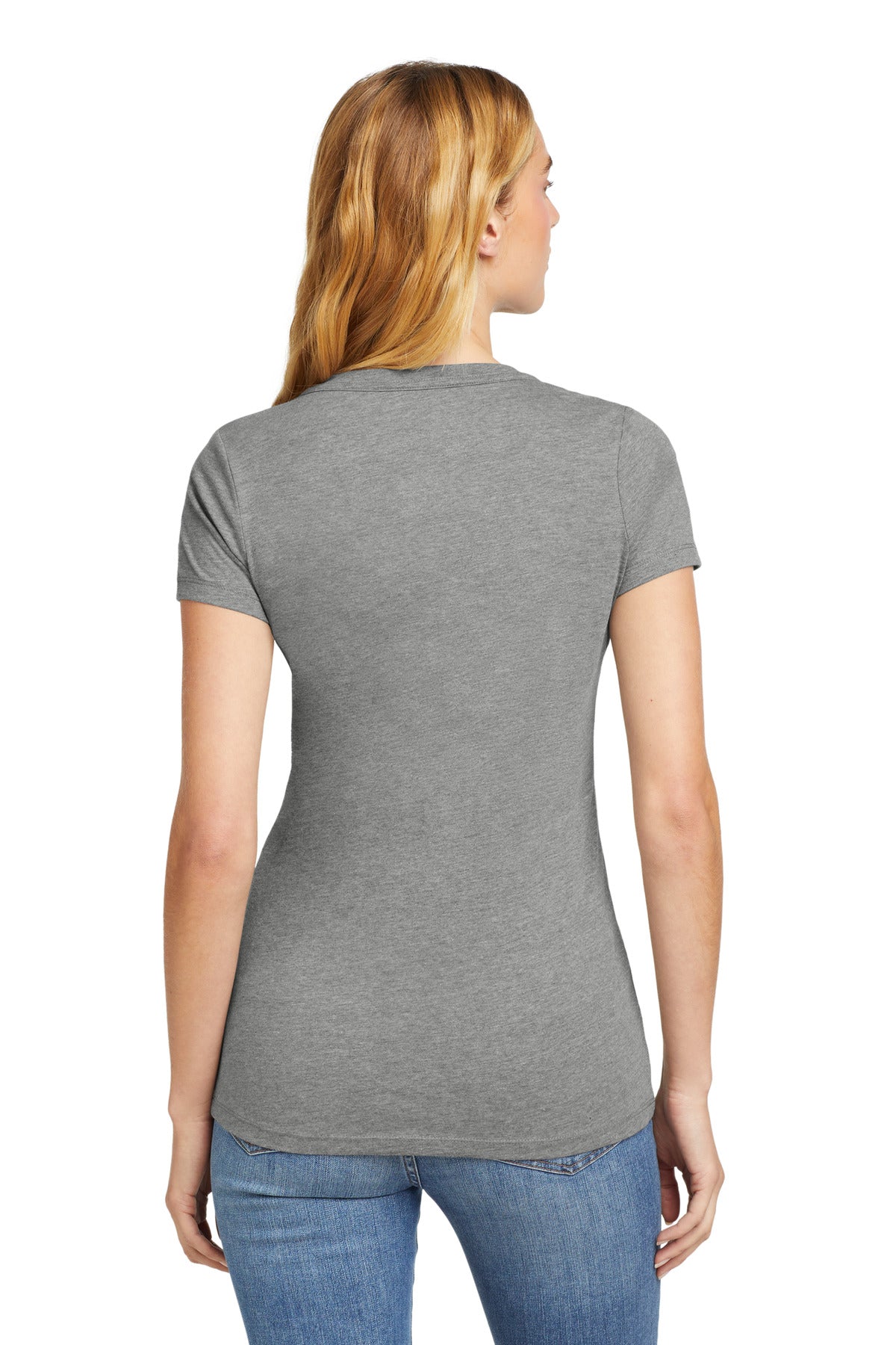 New Era  Women's Heritage Blend V-Neck Tee - Shadow Grey Heather