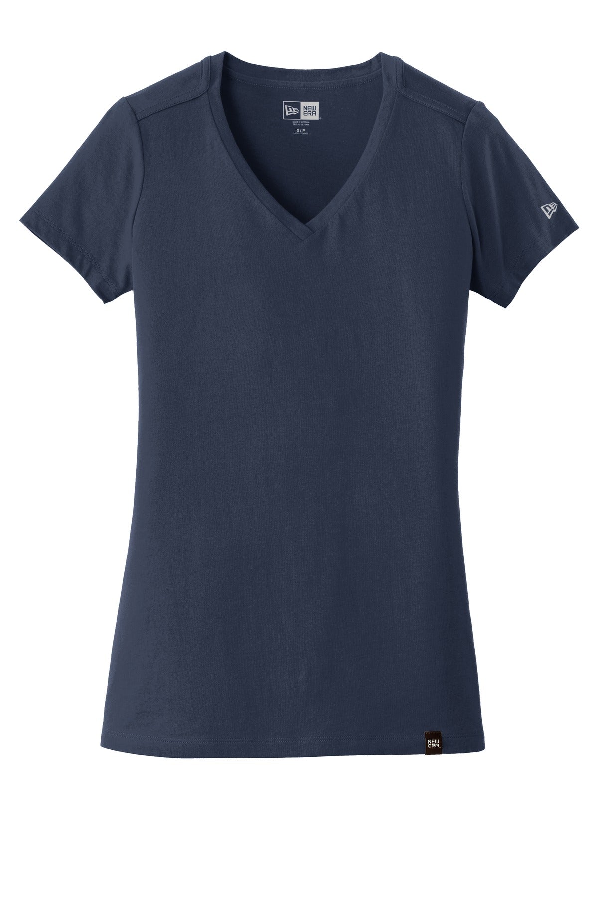 New Era  Women's Heritage Blend V-Neck Tee - True Navy