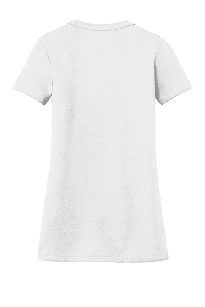 New Era  Women's Heritage Blend V-Neck Tee - White