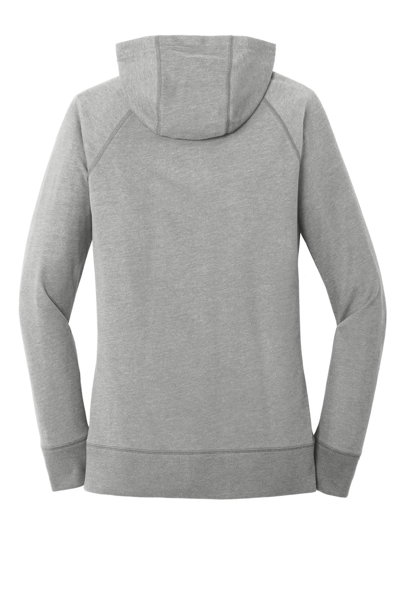 New Era Women's Sueded Cotton Blend Full-Zip Hoodie - Shadow Grey Heather
