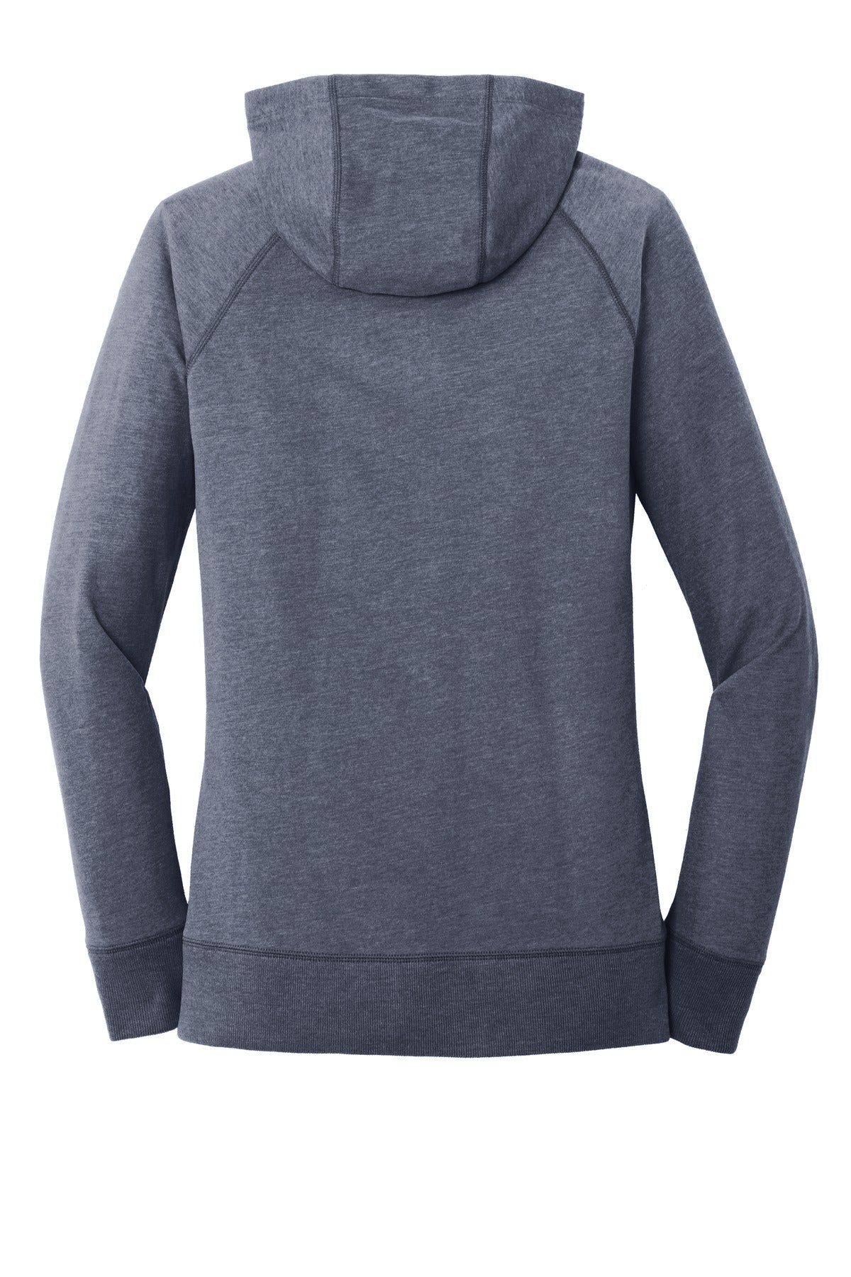 New Era Women's Sueded Cotton Blend Full-Zip Hoodie - True Navy Heather