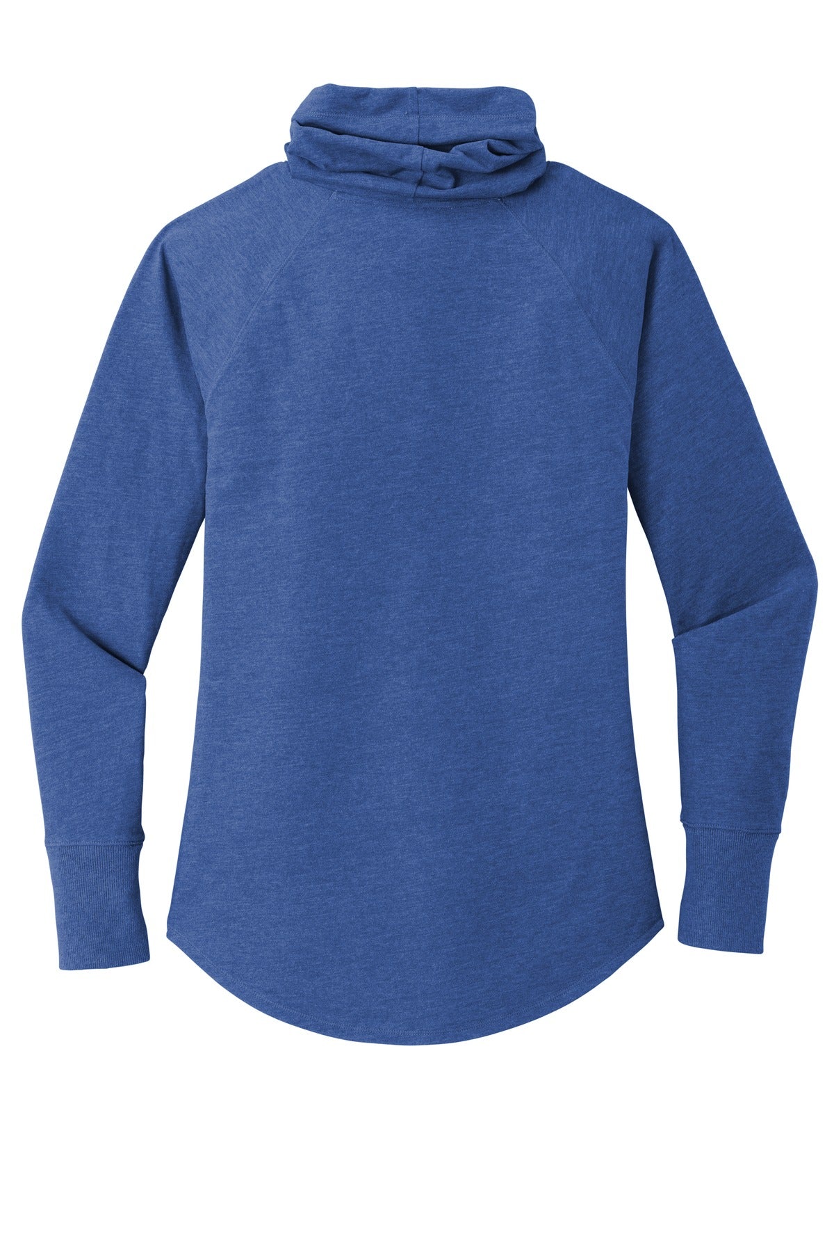 New Era  Women's Sueded Cotton Blend Cowl Tee - Royal Heather