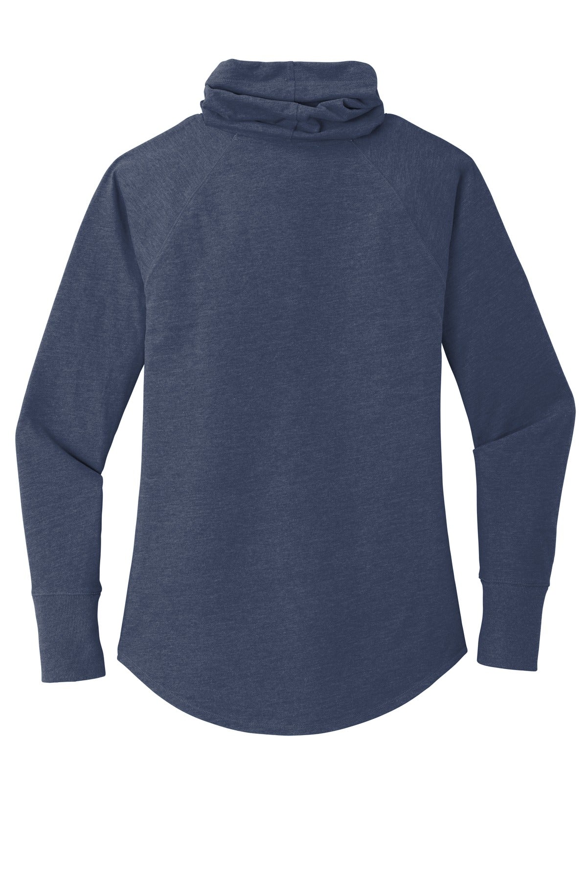 New Era  Women's Sueded Cotton Blend Cowl Tee - True Navy Heather