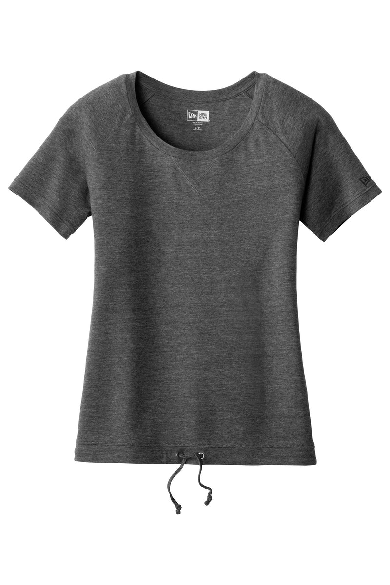 New Era  Women's Tri-Blend Performance Cinch Tee - Dark Graphite