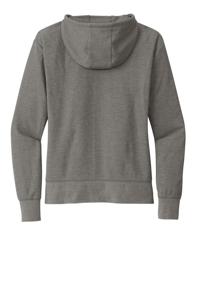 New Era Women's Thermal Full-Zip Hoodie - Shadow Grey Heather
