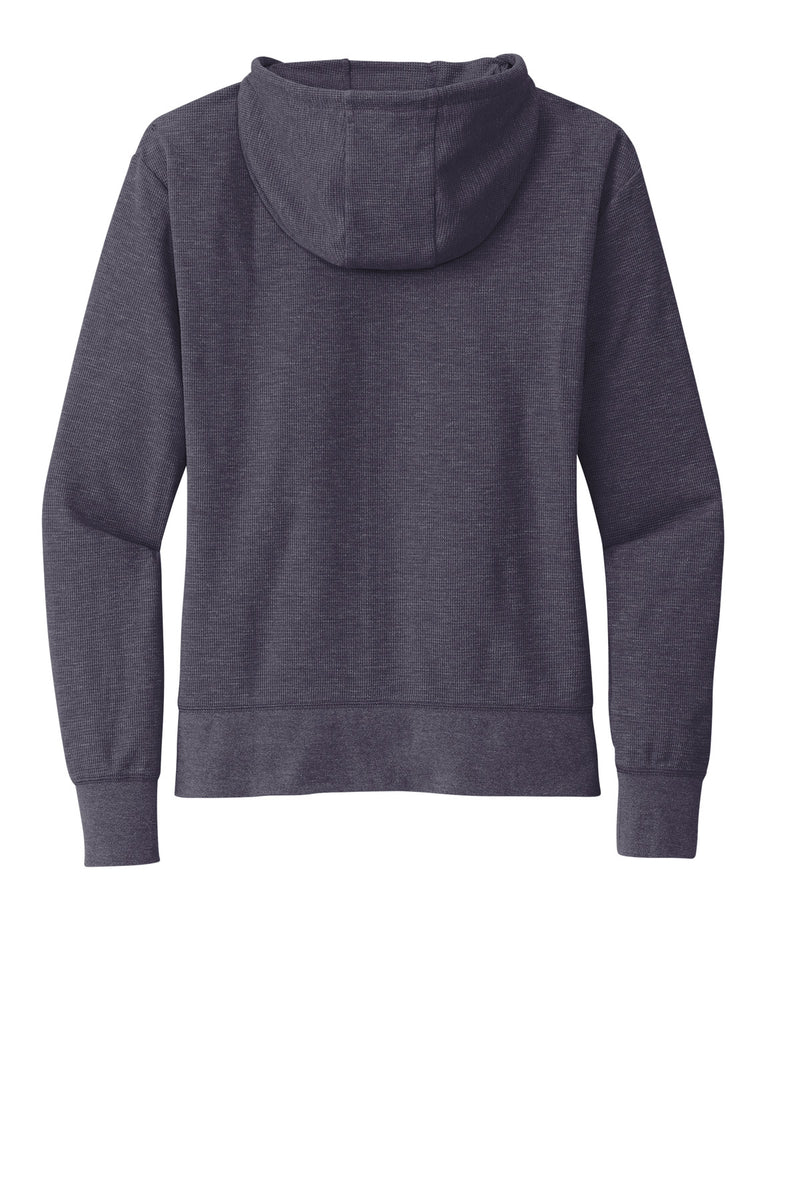 New Era Women's Thermal Full-Zip Hoodie - True Navy Heather