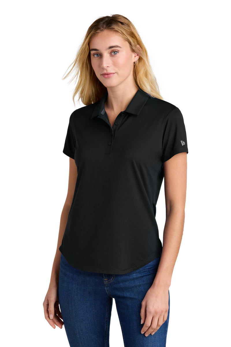 New Era Women's Power Polo - Black