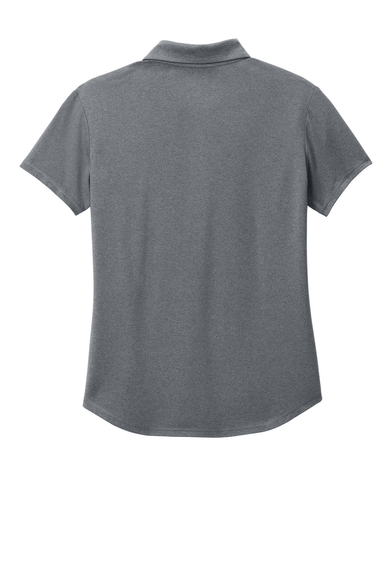 New Era Women's Power Polo - Shadow Grey Heather