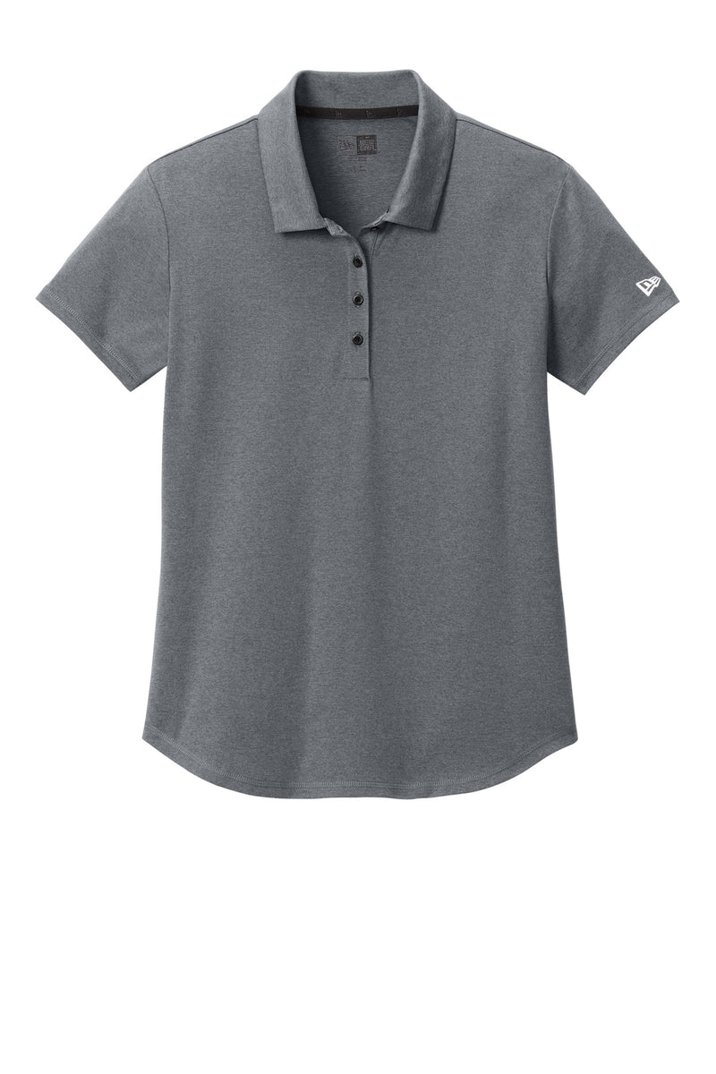 New Era Women's Power Polo - Shadow Grey Heather