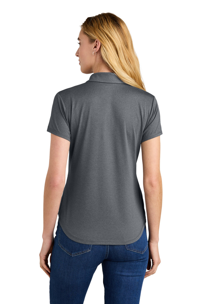 New Era Women's Power Polo - Shadow Grey Heather