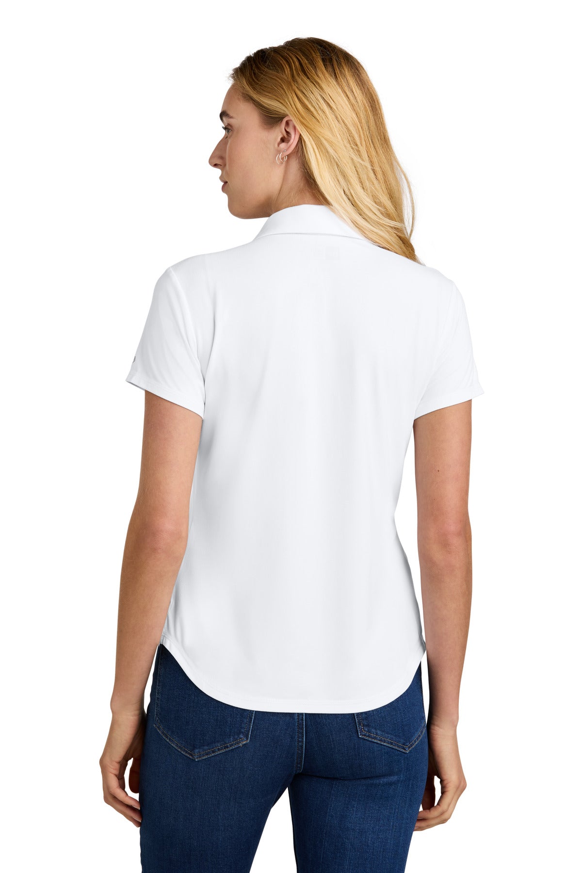 New Era Women's Power Polo - White