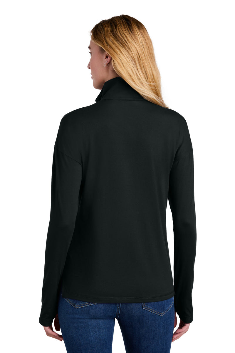New Era Women's Power 1/2-Zip - Black