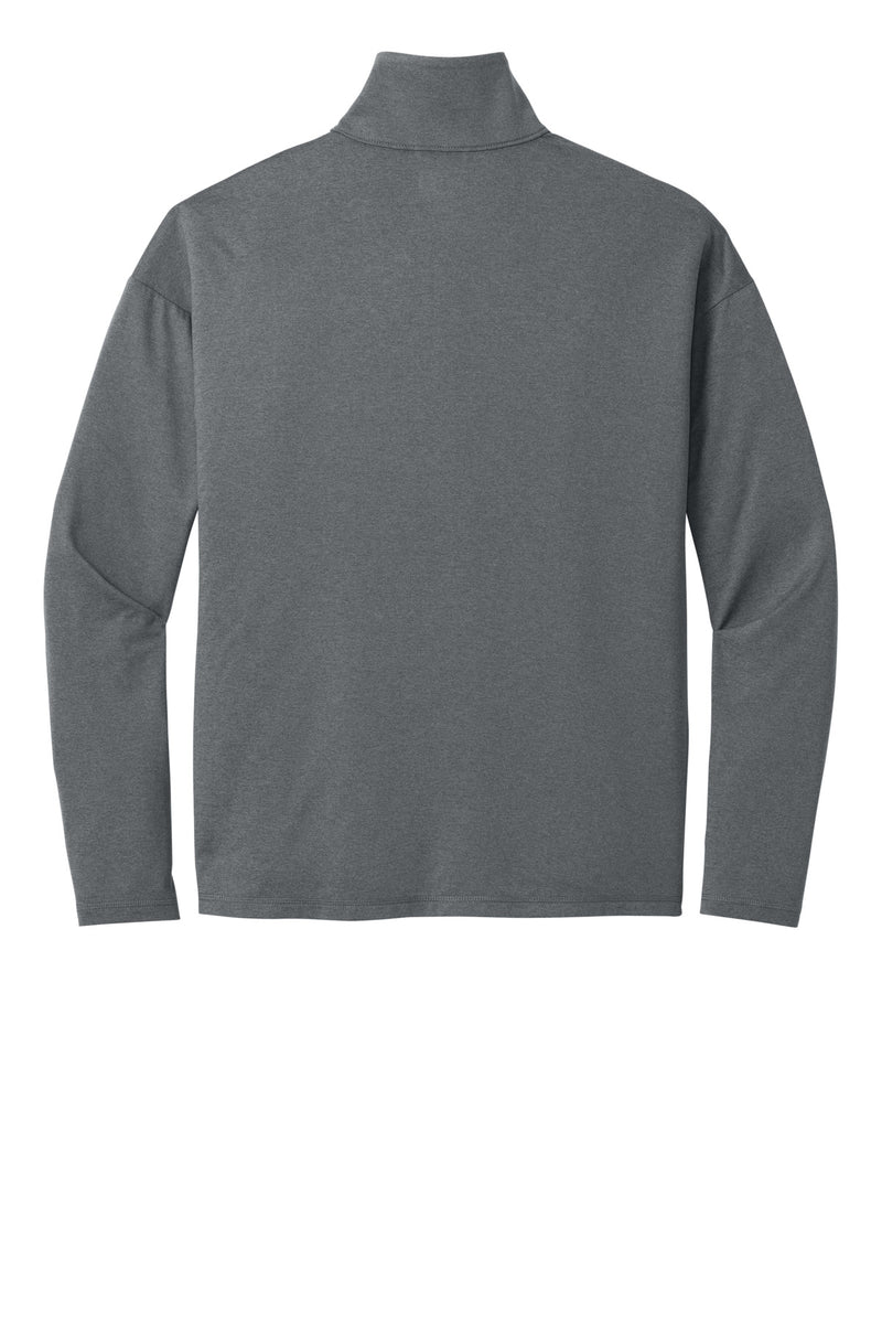 New Era Women's Power 1/2-Zip - Shadow Grey Heather