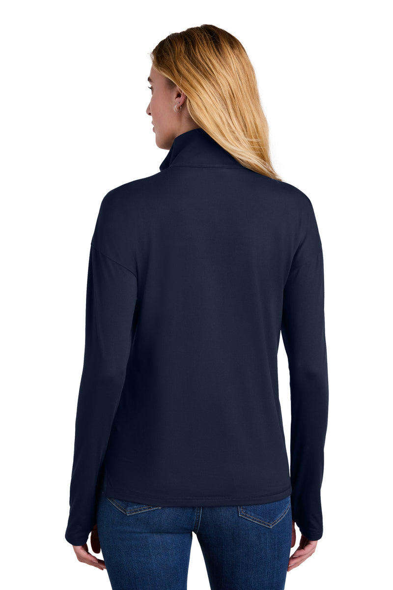 New Era Women's Power 1/2-Zip - True Navy
