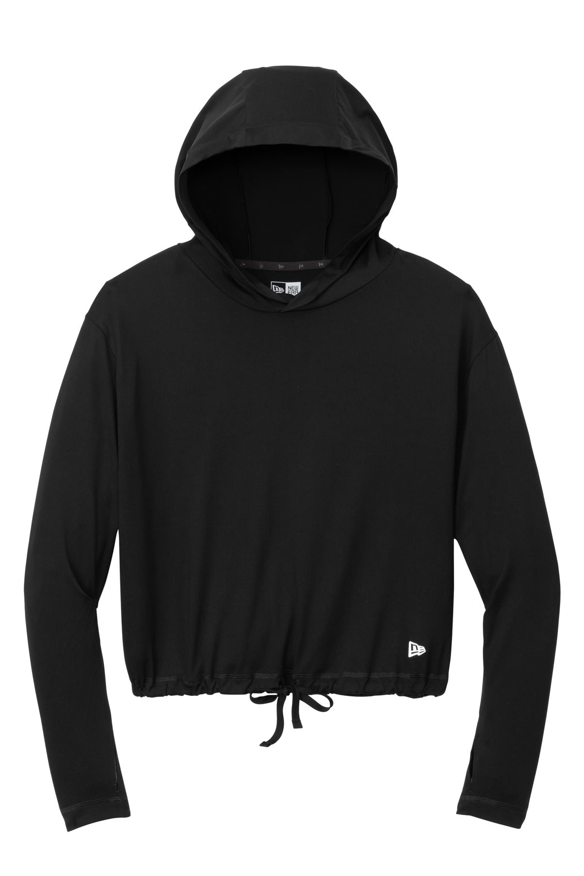 New Era Women's Power Long Sleeve Hoodie - Black