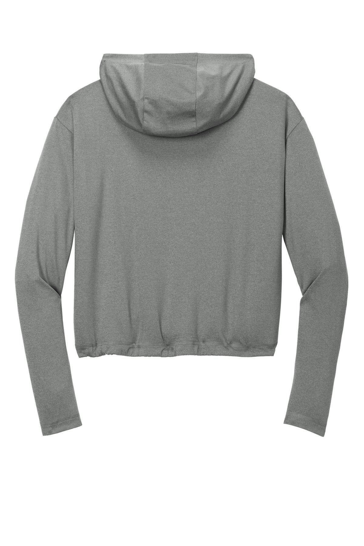 New Era Women's Power Long Sleeve Hoodie - Shadow Grey Heather