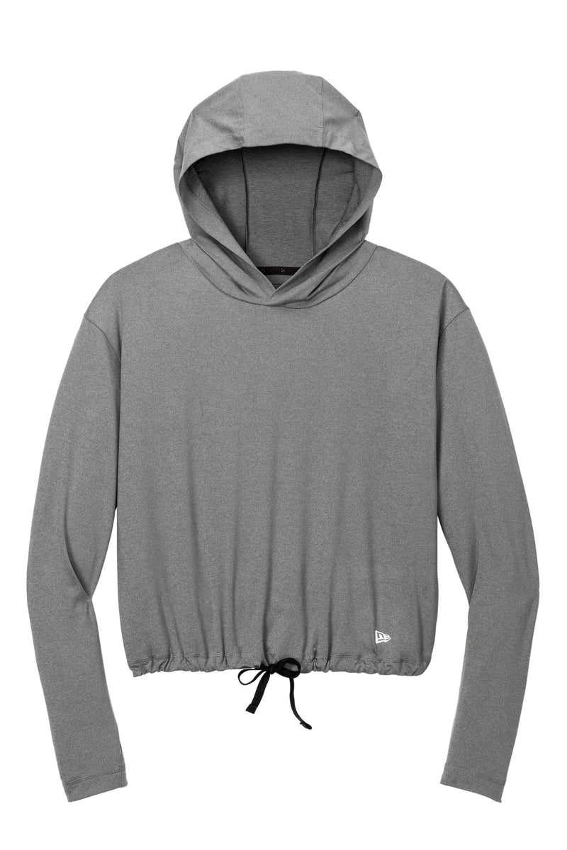 New Era Women's Power Long Sleeve Hoodie - Shadow Grey Heather