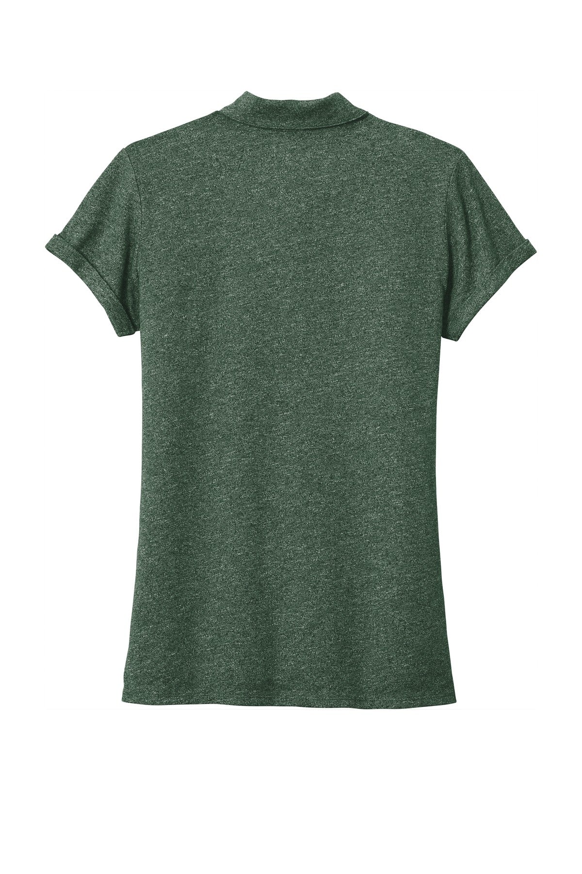 New Era  Women's Slub Twist Polo - Dark Green Twist