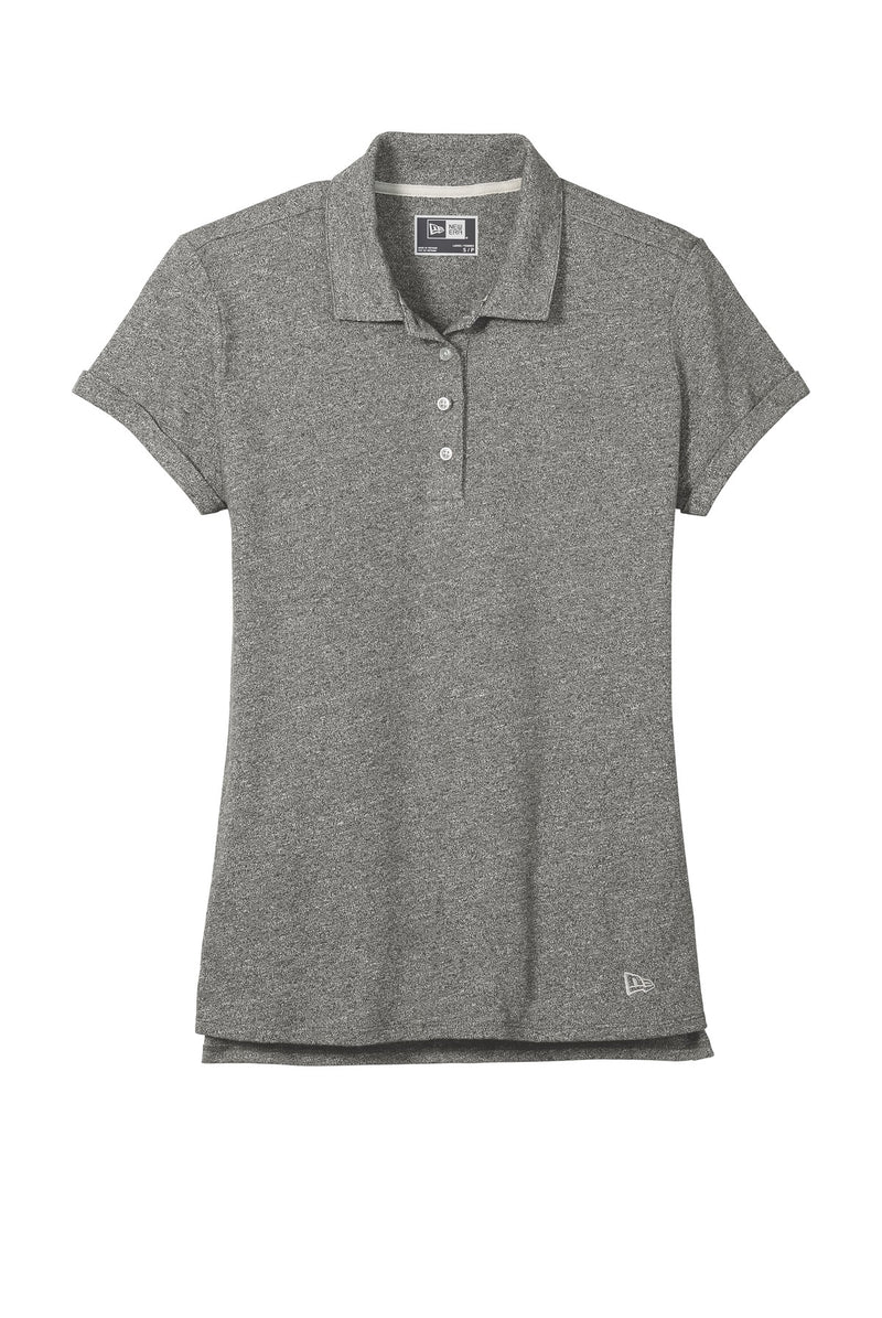 New Era  Women's Slub Twist Polo - Shadow Grey Twist