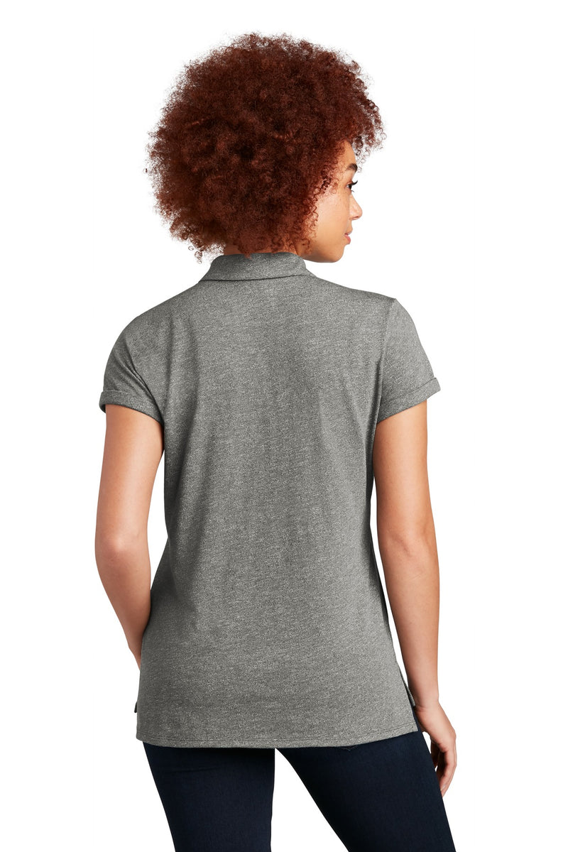 New Era  Women's Slub Twist Polo - Shadow Grey Twist