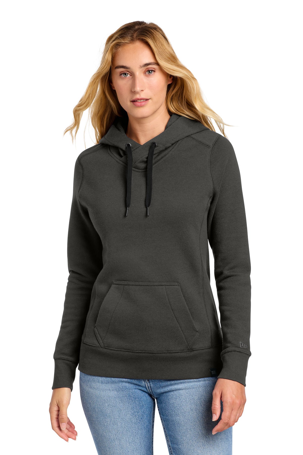 New Era  Women's French Terry Pullover Hoodie - Graphite