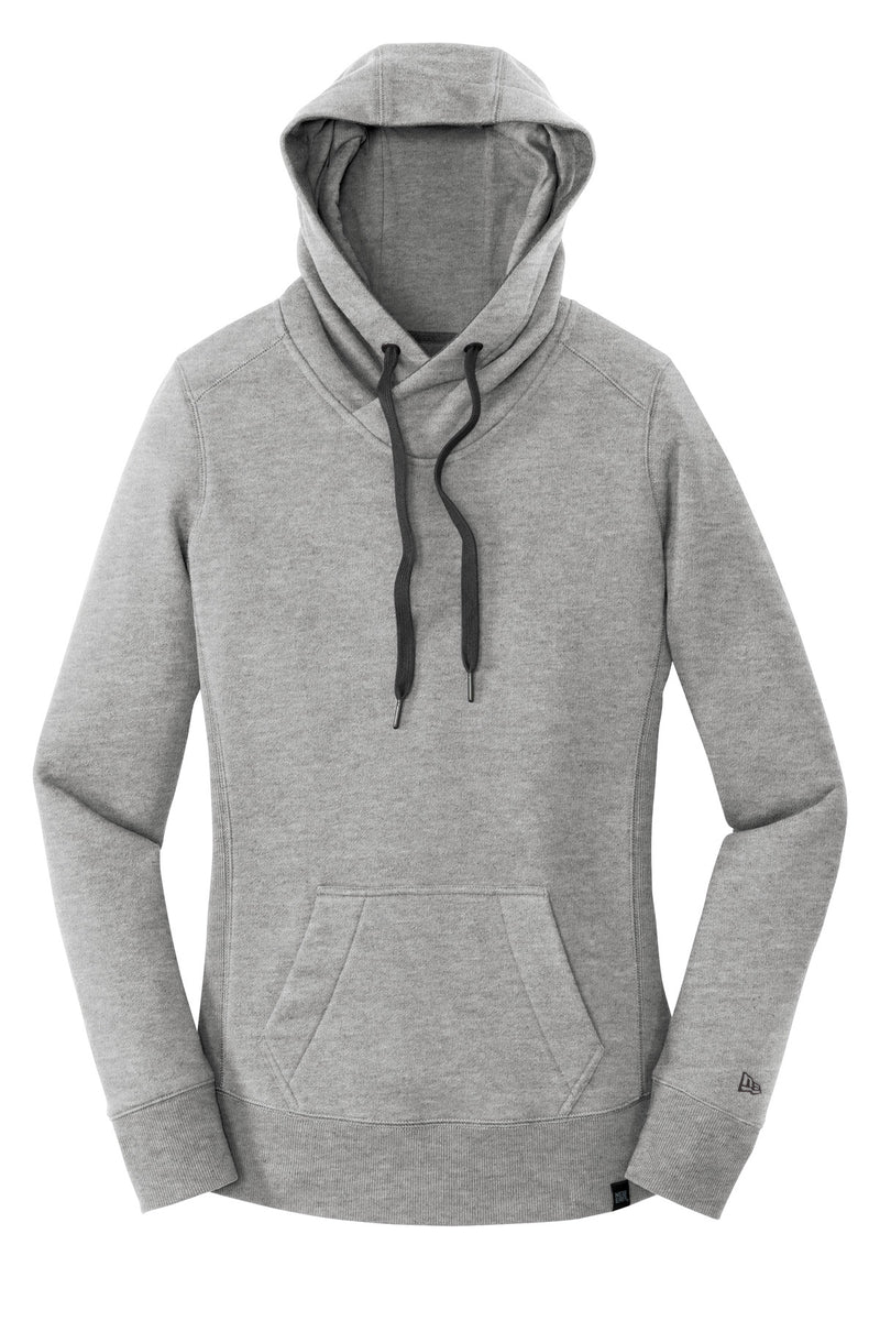 New Era  Women's French Terry Pullover Hoodie - Light Graphite Twist