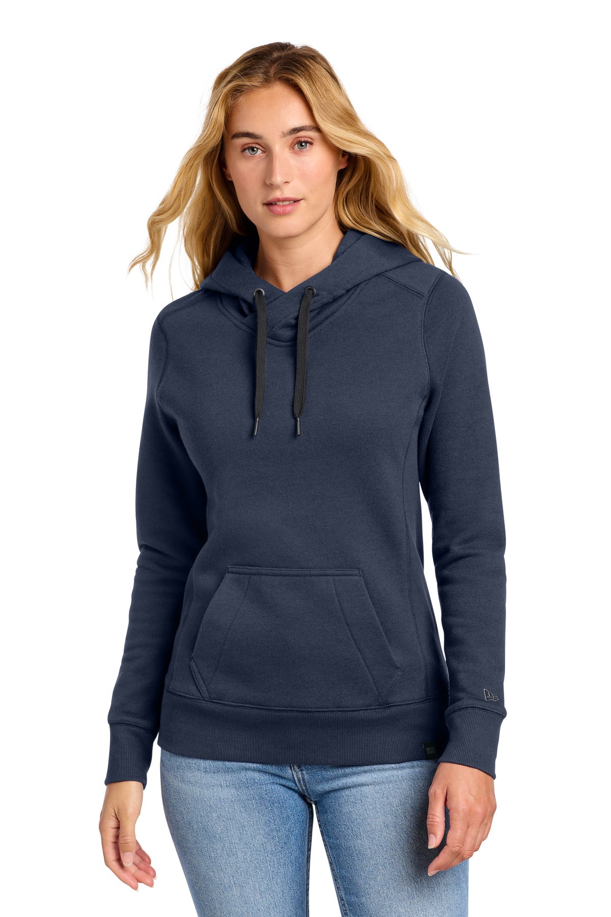 New Era  Women's French Terry Pullover Hoodie - True Navy