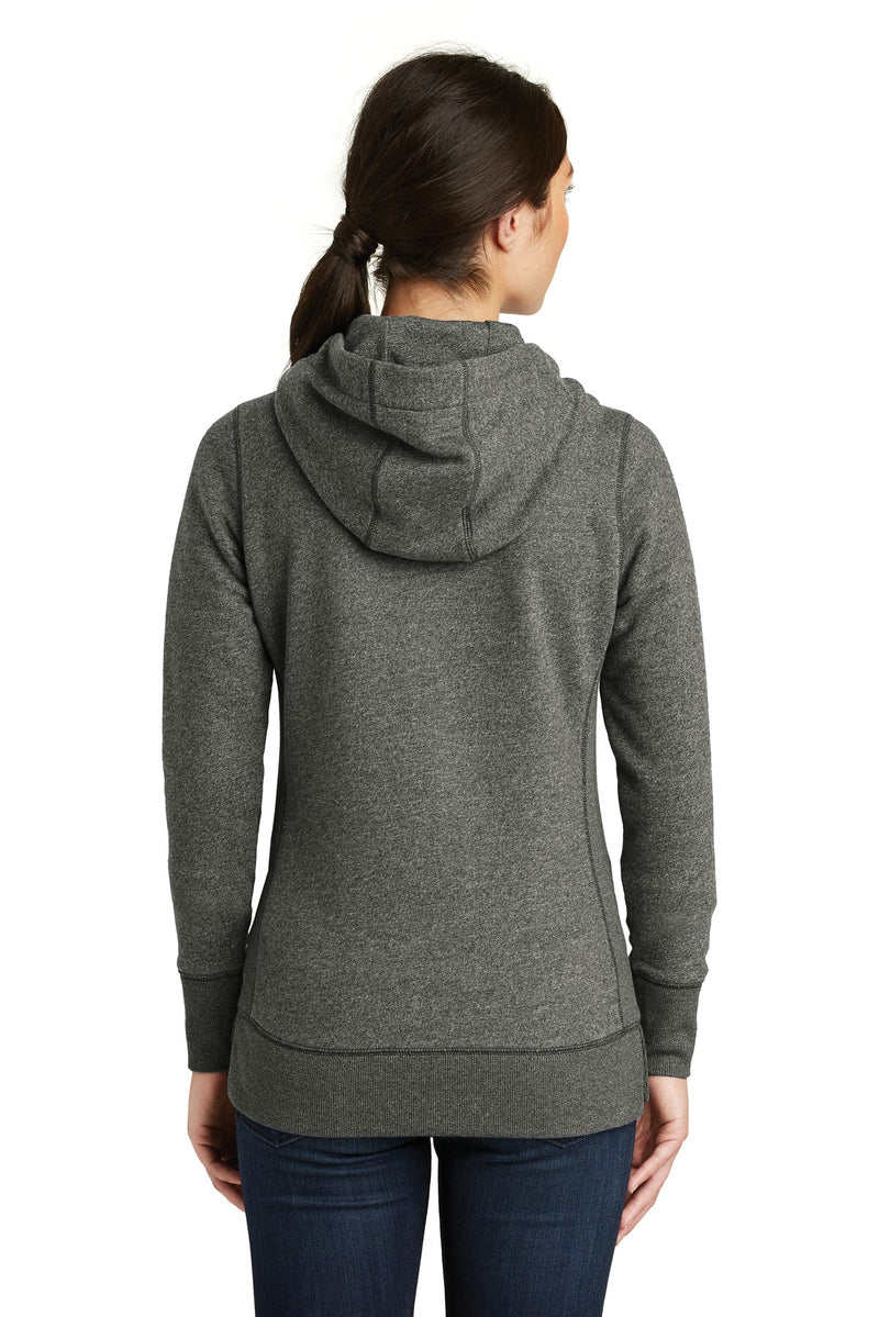 New Era  Women's French Terry Full-Zip Hoodie - Black Twist