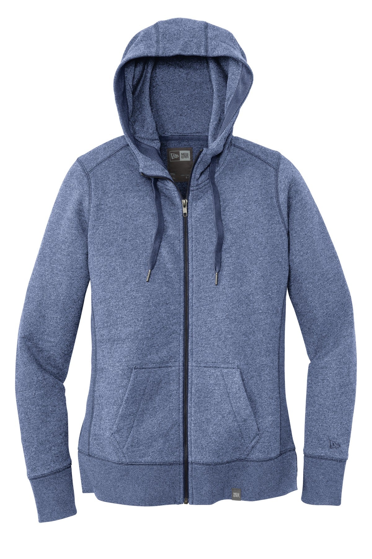 New Era  Women's French Terry Full-Zip Hoodie - Dark Royal Twist