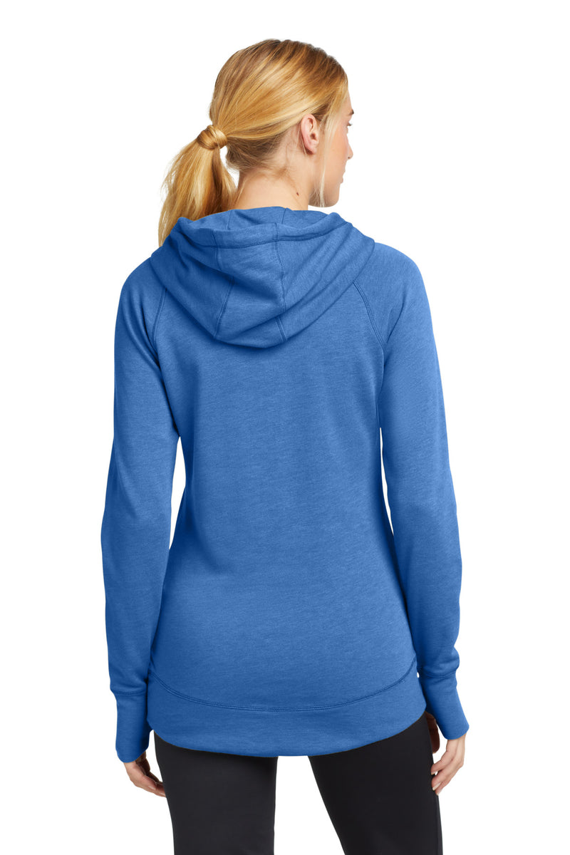 New Era  Women's Tri-Blend Fleece Pullover Hoodie - Royal Heather