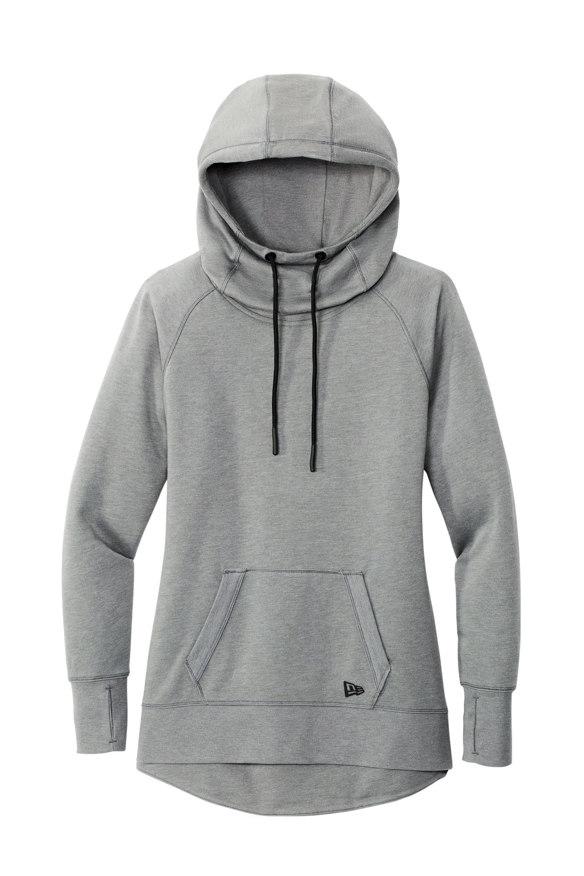New Era  Women's Tri-Blend Fleece Pullover Hoodie - Shadow Grey Heather