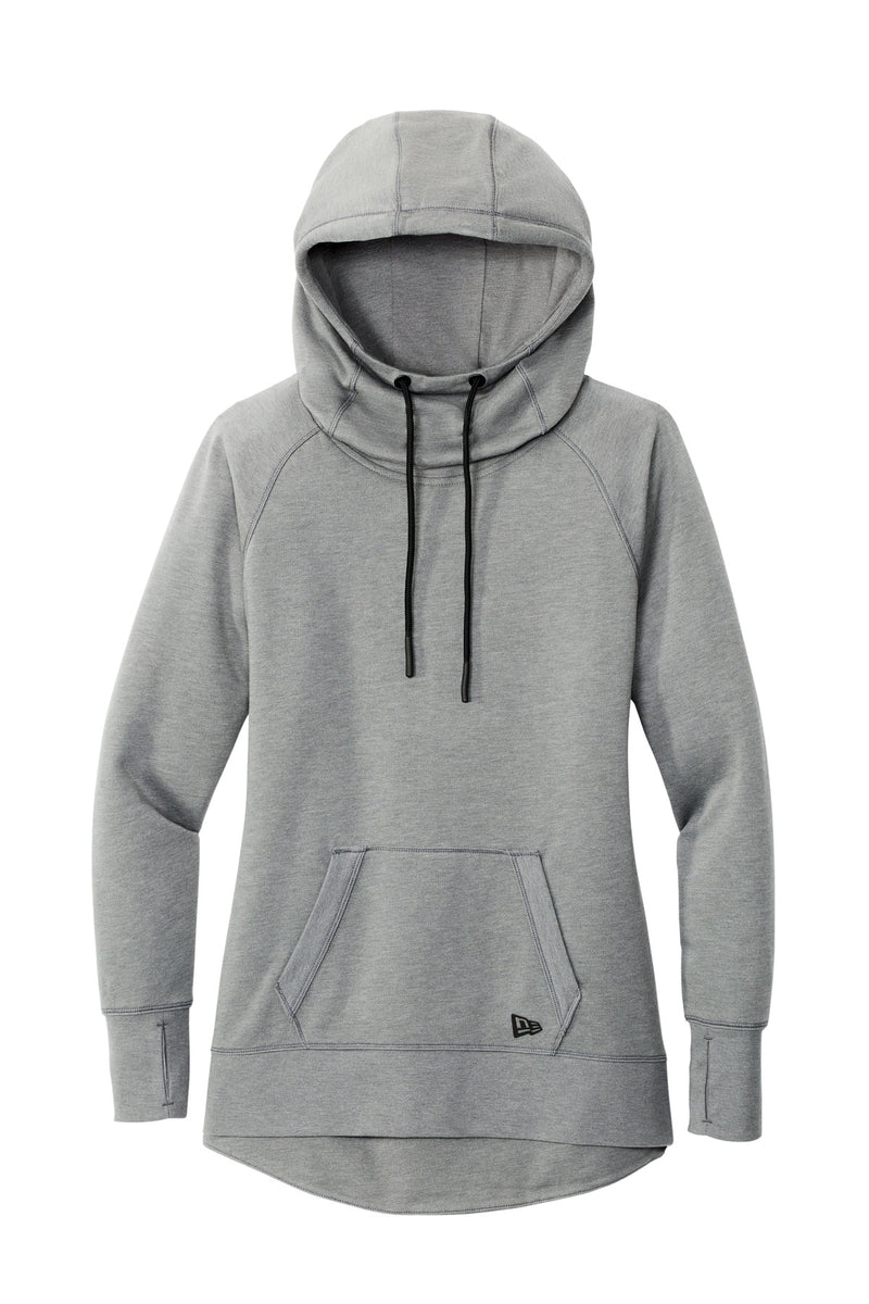 New Era  Women's Tri-Blend Fleece Pullover Hoodie - Shadow Grey Heather